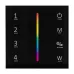Панель SMART-P22-RGBW-G-IN Black (12-24V, 4x3A, Sens, 2.4G) (, IP20 Пластик, 5 лет)