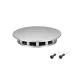 Крепление MOONLIGHT-BASE-ROUND-D13-S Silver, металл