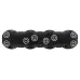 Коробка установочная ЭРА KUT-4-70-45 черная 4х местная 283х70х45мм для твердых стен саморезы IP30