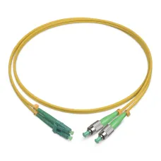 Патч-корд оптический duplex 1м FC/APC-LC/APC 9/125 sm LSZH