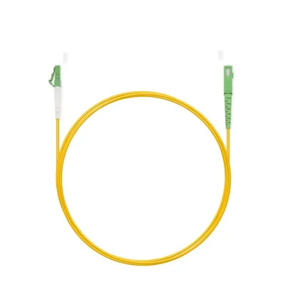 Патч-корд оптический simplex 25м LC/APC-SC/APC 9/125 sm LSZH