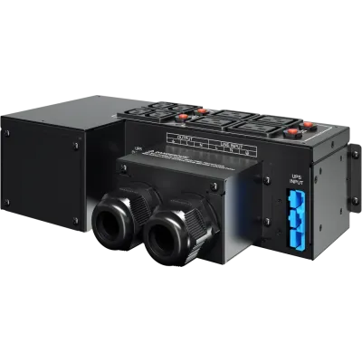 Сервисная байпас панель/ Service Bypass PDU CyberPower MBP60AHVIEC82U 5kVa – 10kVa, 2U, Input/Output Hardwire Kit x 1, IEC C13 x 4, IEC C19 x 4, 288 x 88 x 141, 2.8kg