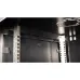 Шкаф 19'' телекоммуникационный настенный, 4U 280х600х600 мм, дверь металл, черный