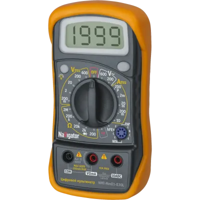 Мультиметр цифровой Navigator NMT-мм01-830L (830L)