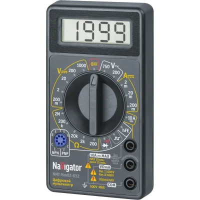 Мультиметр цифровой Navigator NMT-мм02-832 (832)