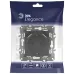 14-4109-05 ЭРА Розетка 2P+E 16A-250В, штор. с 2xUSB 5В-3А, Эра Elegance, антрацит (10/100/2000)