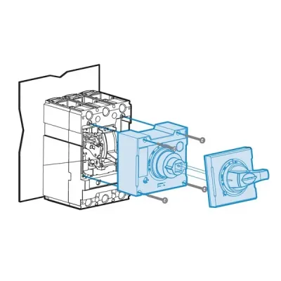 Рукоятка выносная поворотная EH5-S 3P,TS1600