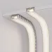 Профиль силиконовый WPH-FLEX-5025-TOP-S23-5m WHITE (ARL, силикон)
