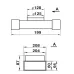 ZERNBERG 832 Тройник 60х204/125 мм в упак.