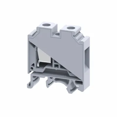 Клемма проходная 16 кв.мм винтовая OptiClip CTS-16-I-76A-(0,2-16)-серый