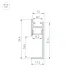 Профиль PLINTUS-H35-F-2000 WHITE (Алюминий)
