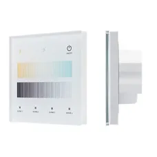 Панель сенсорная INTELLIGENT ARLIGHT SMART-DALI-301-11-1G-4SC-DT8 Белая 230В встраиваемая 2.4G IARL IP20 Пластик 5 лет