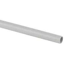 Труба ПВХ гладкая жесткая ЭРА TRUB-40-PVC 3х метровая легкая серая d 40мм 42м