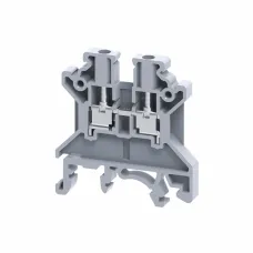 Клемма проходная 2,5 кв.мм винтовая OptiClip CTS-2,5-I-24A-(0,2-2,5)-красный