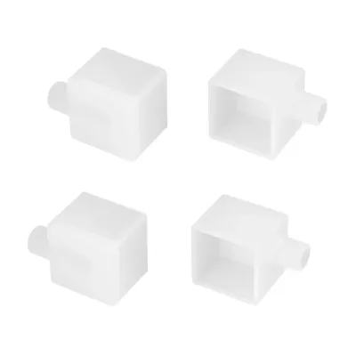 Заглушка WPH-FLEX-2020-90 WHITE с отверстием  Пластик
