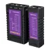 Тестер кабельный NetGeeks NP10, фиолетовый