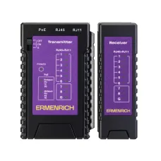 Тестер кабельный NetGeeks NP10, фиолетовый