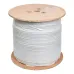 Витая пара U/UTP cat5e 50х2х24AWG CU PVC IN БЕЛЫЙ 305м