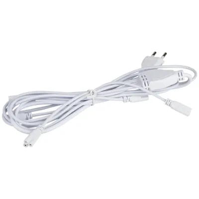 Разветвитель сетевой для линейных светильников ЭРА Разветвитель 5х IEC C5 2 м для подключения 5 светильников