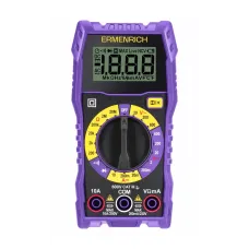 Мультиметр цифровой Zing TC07, фиолетовый