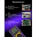 Мультиметр цифровой Zing TC07, фиолетовый