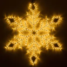 Фигура ARD-SNOWFLAKE-M9-900x900-360LED Warm 230V, 22W Ardecoled, IP65