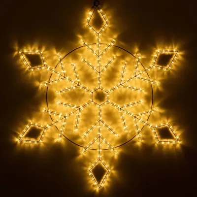 Фигура ARD-SNOWFLAKE-M9-900x900-360LED Warm 230V, 22W Ardecoled, IP65