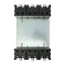 Панель втычная AV POWER-4/3 заднего присоед. PID-4/3R 700А Averes