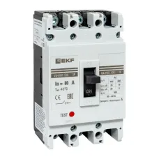 Автоматический выключатель ВА-99М 100/80А 3P 20кА EKF