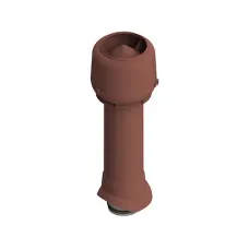 Вентиляционный выход D=125/160/700 mm+колпак TP-85.125/160/700 (красный) (по 1 шт. в коробке)
