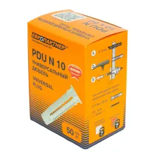 Дюбель универсальный нейлоновый ЕВРОПАРТНЕР PDU N 10х60mm (50шт)
