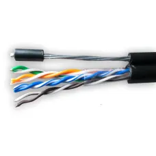 Кабель SUPRLAN Premium UTP Cat.5e 4x2x0,51 Cu PE Outdoor T-FG8 (трос) 305м