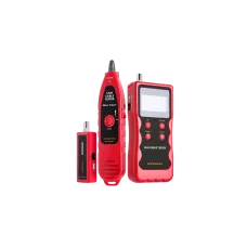 Кабельный тестер NIKOMAX с LCD дисплеем, UTP/STP, RJ45, RJ12, RJ11, BNC, USB, с функцией измерения длины и трассировкой кабелей