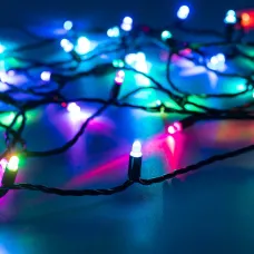 Гирлянда светодиодная декоративная ARD-STRING-CLASSIC-9000-BLACK-60LED-LIVE RGB-SPI 12V, 40W ARDCL, IP65
