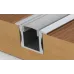 Профиль с экраном ALU-SLIM-H15-F-2000 ANOD+FROST (Алюминий)