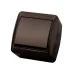 Выключатель 1-кл.  открытой установки IP44 10А    шоколад Селигер TDM SQ1818-0201 TDM ELECTRIC