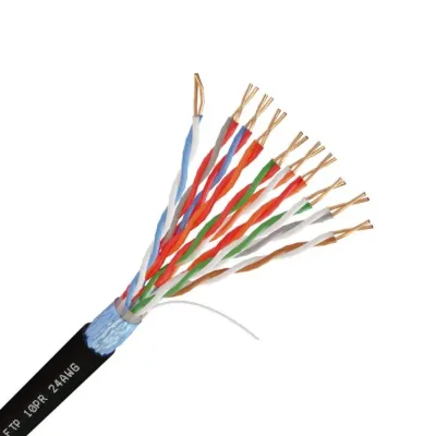 Витая пара F/UTP cat5e 10х2х24AWG CU PE OUT 305м