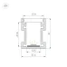 Профиль FLOOR22-H27-2000 ANOD, алюминий