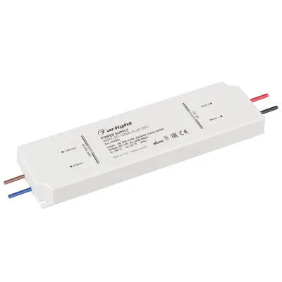 Блок питания ARPV-SP-12060-FLAT-PFC (12V, 5A, 60W) (IP44 Пластик, 5 лет)