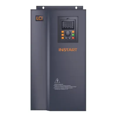Преобразователь частоты LCI-G280/P315-4 280 кВт/315 кВт, 520А/585А, трехфазный, 380В±15%, 50Гц/60Гц, IP20, с панелью управления и пожарным режимом