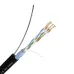 Витая пара F/UTP cat5e 4х2х24AWG трос PE OUT 305м