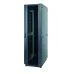 Шкаф Racknet S3000 22U 600 x 600, передняя дверь стеклянная одностворчатая, задняя дверь металлическая одностворчатая, черный
