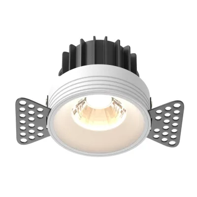 Встраиваемый светильник Round DL058-12W3K-TRS-W Белый