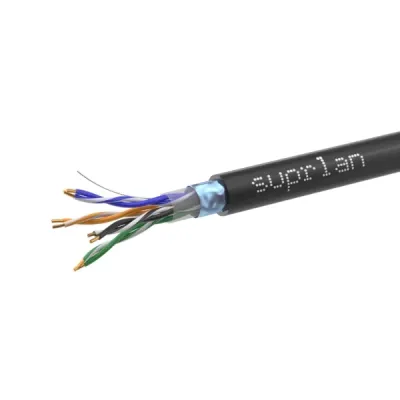 Кабель SUPRLAN Premium FTP 5e 4x2x0,51 Cu PE Out. 305м