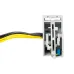 Контакт аварийный и дополнительный AX+AL для TR справа AV POWER-1