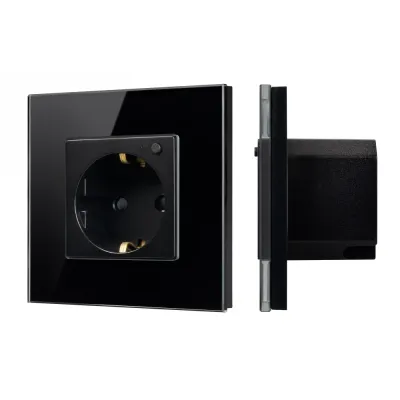 Розетка электрическая с Zigbee управлением SCT-OMALI-EUZB1-PL-BK 240V, 16A, Zigbee