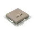Механизм розетки USB-C - 2шт  шампань Эпика EKF
