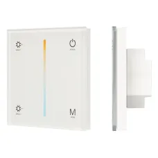 Панель Sens SMART-P21-MIX White 12-24V, 2.4G ARL, IP20 пластик, 5 лет