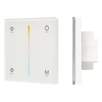 Панель Sens SMART-P21-MIX White 12-24V, 2.4G ARL, IP20 пластик, 5 лет