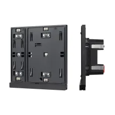 Панель управления кнопочная INTELLIGENT ARLIGHT KNX-302-22-IN Black (Bus) (IARL, IP20 пластик, 2 года, механизм)